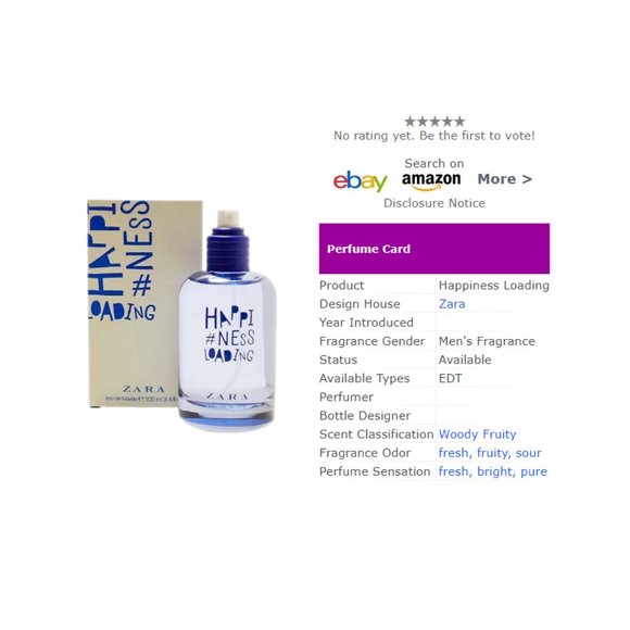 Zarra Happiness Loading for Man - Picture 2 of 2